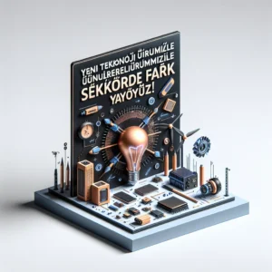 Yeni Teknoloji Ürünlerimizle Sektörde Fark Yaratıyoruz!