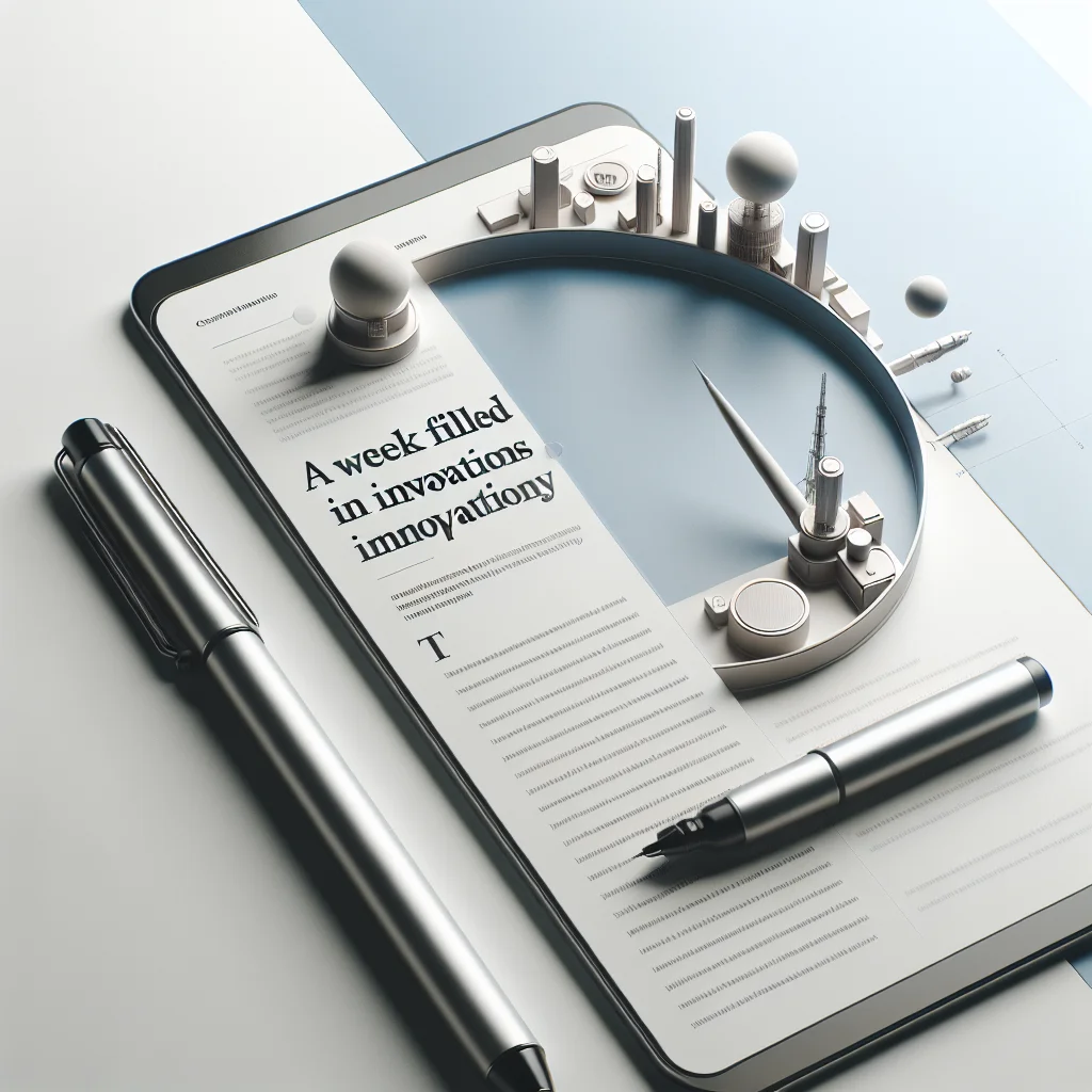 Yeniliklerle Dolu Bir Hafta: Firma Adı’ndan Güncel Haberler